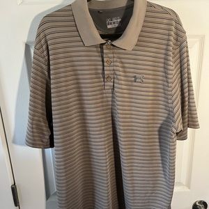 Under amour men’s polo short sleeve shirt size xxl, 26 inches pit to pit